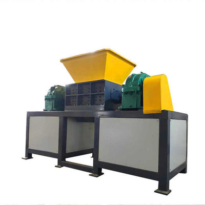 Volledig automatische industriële houtvernielmachine Twin Shaft 100-3000kg/h