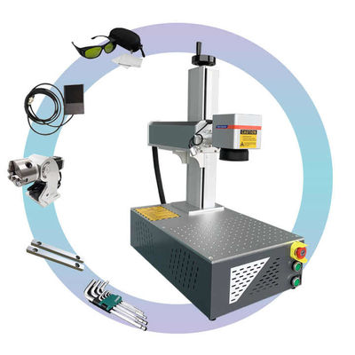 Desktop Draagbare UV-lasermarkeringsmachine PT 3D PVC-metalen glaslaserprintermarkeringsmachine