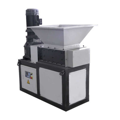 Multifunctionele dubbele schacht versnipper Aluminium kan versnipper machine voor plastic / metaal