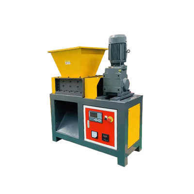 Multifunctionele dubbele schacht versnipper Aluminium kan versnipper machine voor plastic / metaal