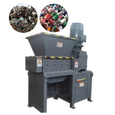 Kleine Mini Metal Shredder Machine Dubbele Schacht Crusher Shredder Machine