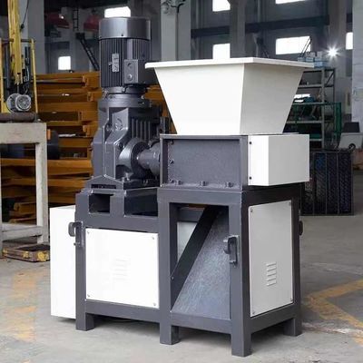 Industriële kunststof recycling granulator machine vuilnis staal ijzeren afval draad shredder machine