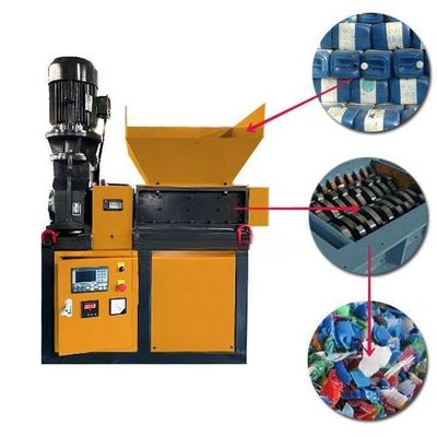 Machine voor het versnipperen van vaste afval van plastic trommel, Mini rubber bandensnippermachine 380V