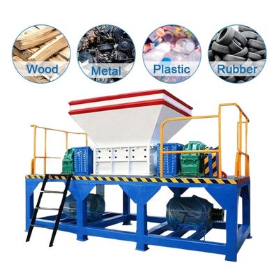 Industriële bandenvernielmachine voor het recyclen van rubber