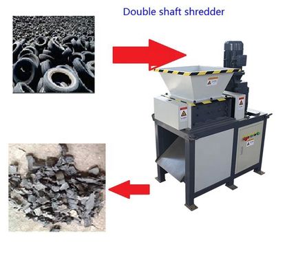 Machine voor het versnipperen van industriële rubber met een laag geluid Gemakkelijk te bedienen