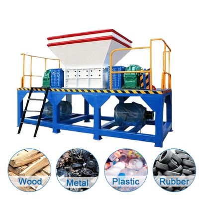 Grote koppelmachine met twee assen voor het schrobben van metaal, plastic film, rubberen stof