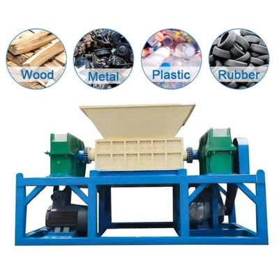 PLC-controle industriële rubber shredder gebroken aluminium shredder machine