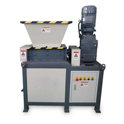 60-80 rpm afvaltruck banden versnipper twee as rubber recycling shredder machine