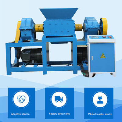 5.5kw Mini Schroot Metal Shredder Machine Kabel Textiel Kleding Shredder Machine