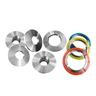 Ronde mesplaat metalen messen voor roterende rollensnijmachines OEM / ODM