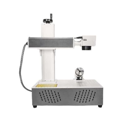 JPT Fiber Laser Marker Machine voor Metal Ring Sliver Juwelen Plastic ABS MC