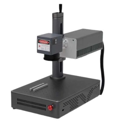 UV-vezellasermarkeringsmachine, Desktop draagbare lasermarkeringsmachine voor metaal / kunststof