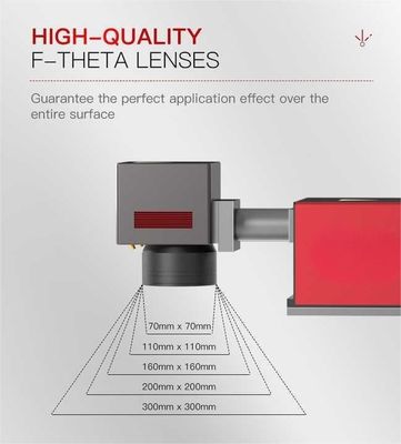 UV-vezellasermarkeringsmachine, Desktop draagbare lasermarkeringsmachine voor metaal / kunststof