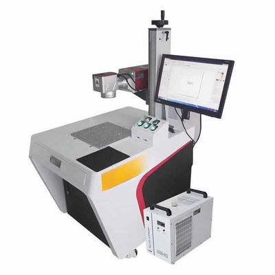 Waterkoelglas lasermarkeringsmachine 5W 3W met Huaray Logan Laser