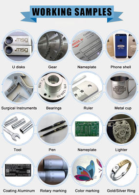 Drankfles UV-lasermarkeringsmachine 5W 3W 600mm*600mm*1200mm