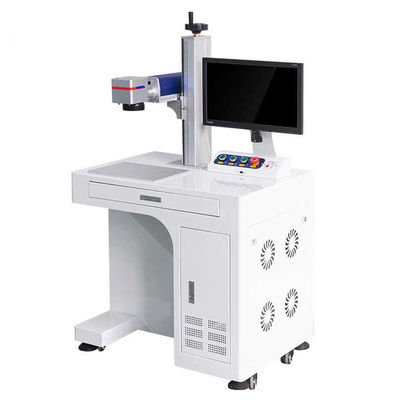 Stand 5W UV Laser Gravure Machine Glas Plastic Paper Stof Markering Machine 220V 50Hz