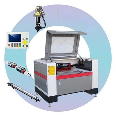 CO2-verzegelde glazen buis acryllasergraveringsmachine 80W 60W 100W 130W