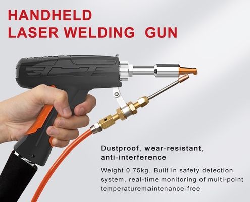 3 in 1 handheld lasersweismachine voor roestvrij staal / aluminium