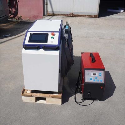 1000W 1500W 2000W handbediende vezellasersweismachine voor het lassen van metaalreiniging