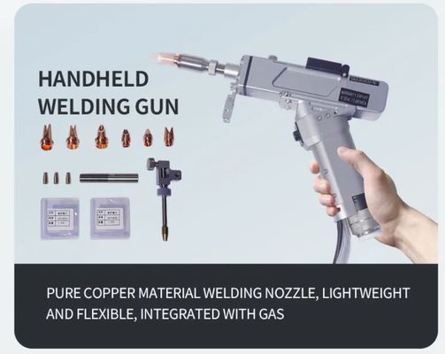 3 in 1 Lasersweismachine Draagbaar voor Aluminiumkoperkoper