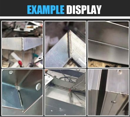 Aluminium, ijzer, inox, lasersoldering, lasreiniging, snijmachine