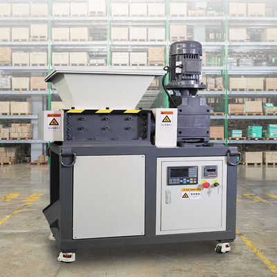 Industriële plastic kratten PET flessen Shredder machine, Dual Shaft Shredder machine