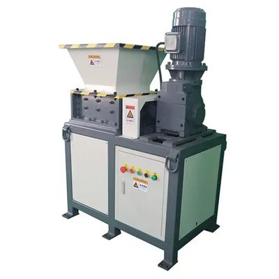 Compact Twin Shaft PCB Board Shredder Machine voor afvalstaal