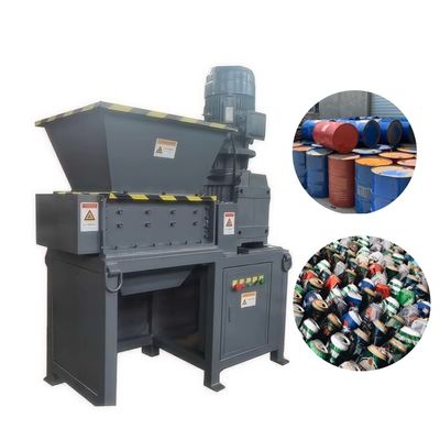 Recycling afval Computer Hard Disk Shredder Machine Double Shaft Metal Crushing Machine