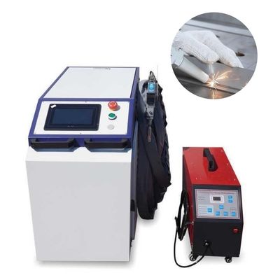 Hoge precisie handheld vezellasersweismachine voor ±0,02mm nauwkeurigheid