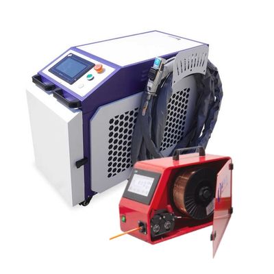 3in1 Draagbare volledig automatische kunstmatig verstelbare tafel metalen lasersweismachine