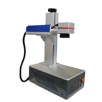 Lasermarkeringsmachine Lasergravering Snijmachine Kleine draaibare laser voor glasvezel metalen staal Raycus