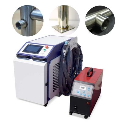 Watergekoelde lasersweismachine 1500W 2000W Fiber Handheld 4 in 1 Draagbare lasmachine voor metaal