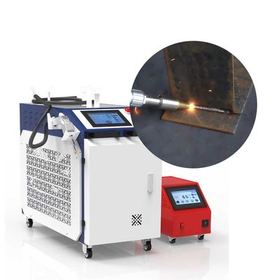 Precision 2000W Metal 3mm Laser Welding Machine met 1400mm Robot Arm