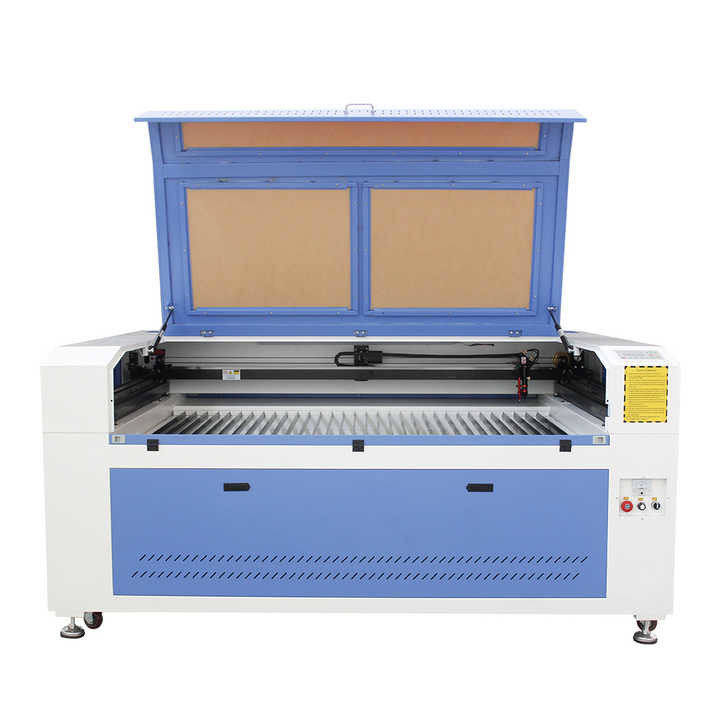 Machine voor het snijden van stofstof CO2 CNC-lasersnijmachine voor hout en acryl