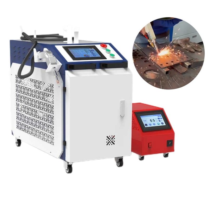 Professionele hogeprecision 1kw 1.5kw 2kw 3kw vezellasersweismachines