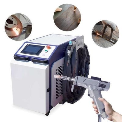 3 in 1 Lasersweismachine 1000W 1500W 2000W voor aluminiumkoolstof