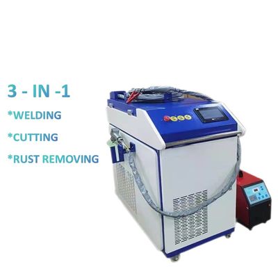 Draagbare lasersweismachine 3 in 1 Handheld Continuous Wave Laser-apparatuur