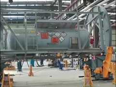 Rotator voor tankcontainers